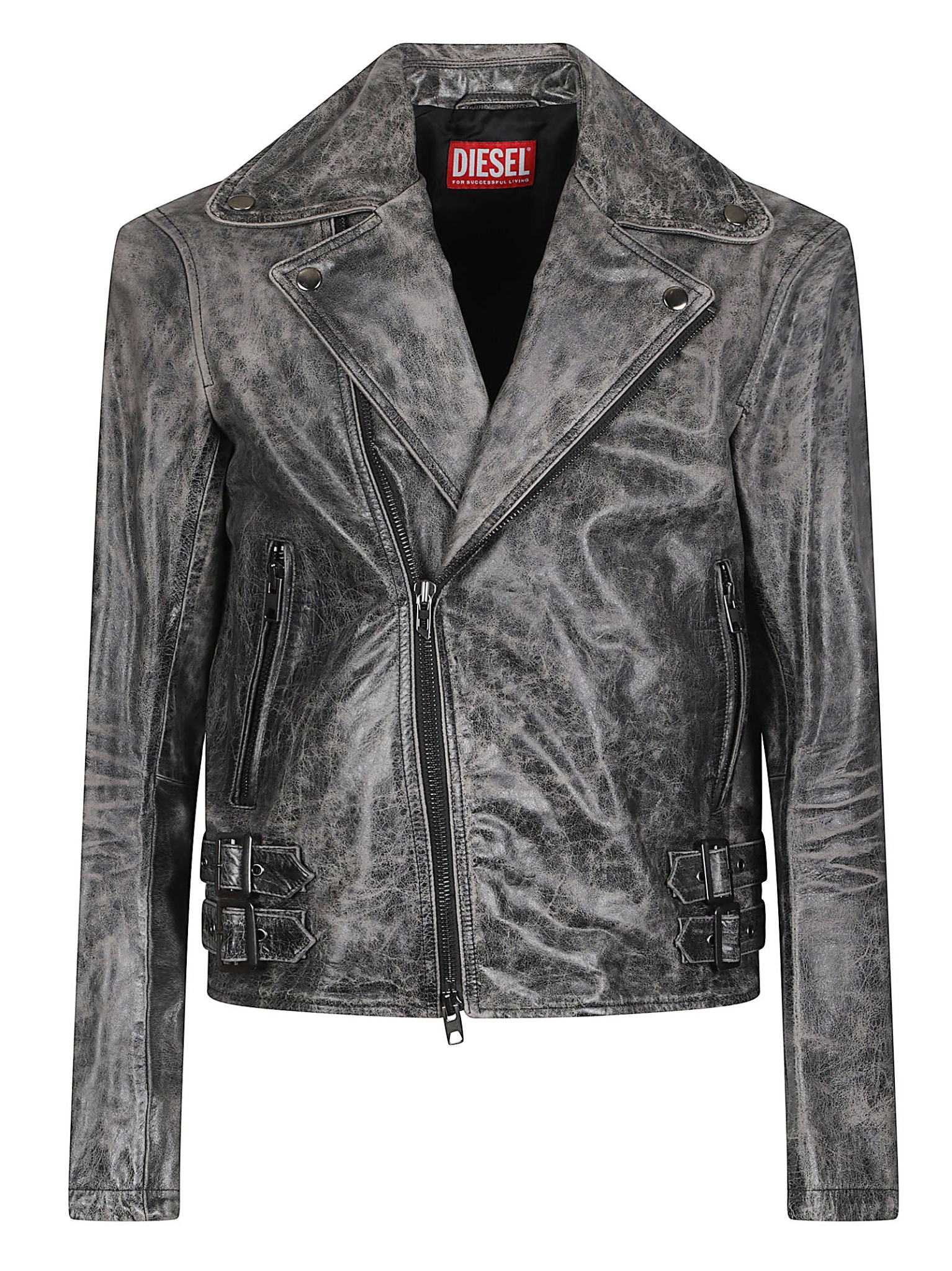 [Diesel] Leather Jacket FW26 A22844 0CJCM