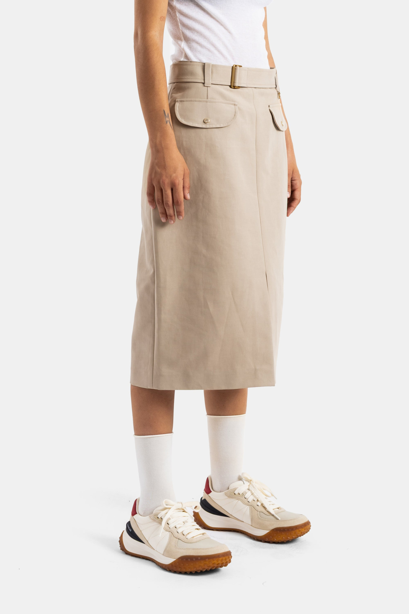 [Moncler] Midi skirt FW26 L2093 2D00022 - 599S9