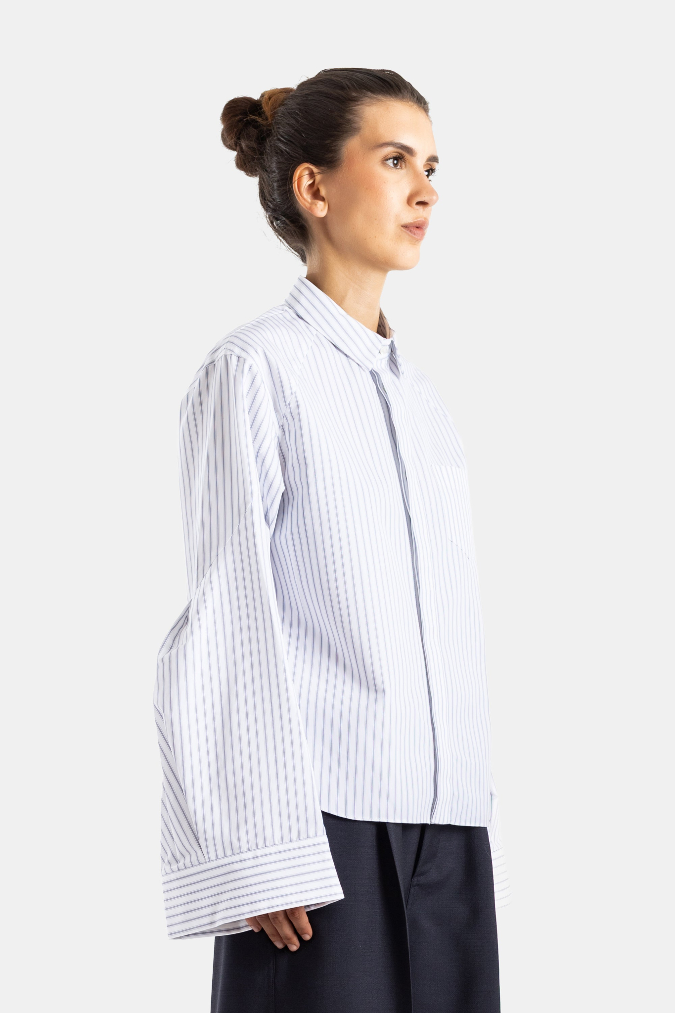[Sacai] Shirts Long Sleeve FW26 26-08668