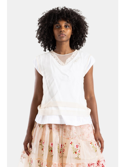 [Simone Rocha] T-shirts Short Sleeve SS26 5415B-0553