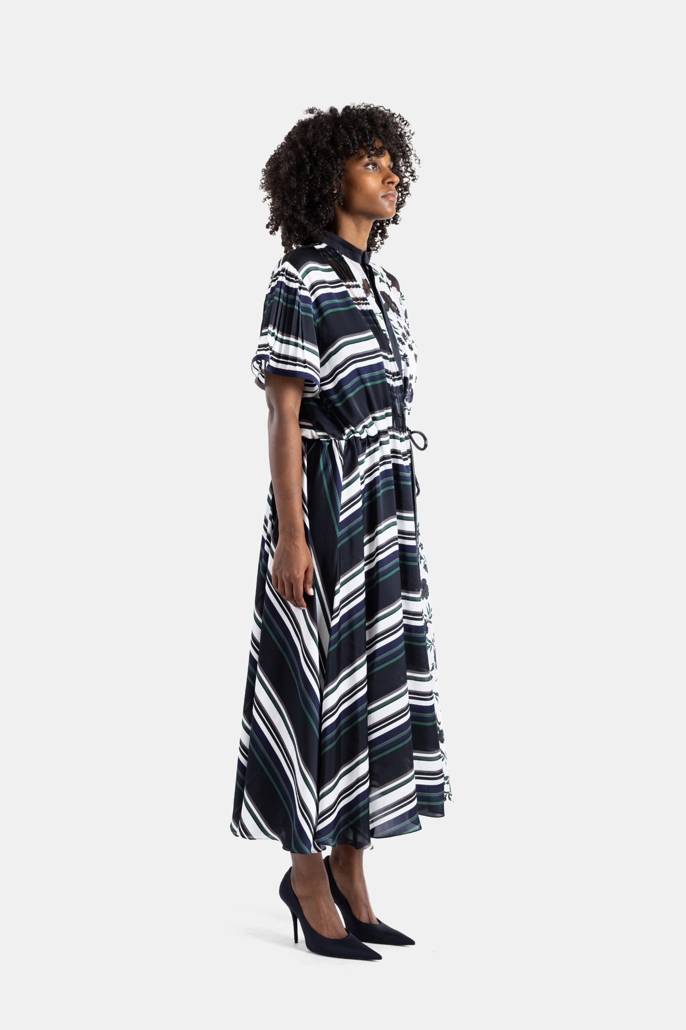 [Sacai] Short sleeve dress SS26 26-08524
