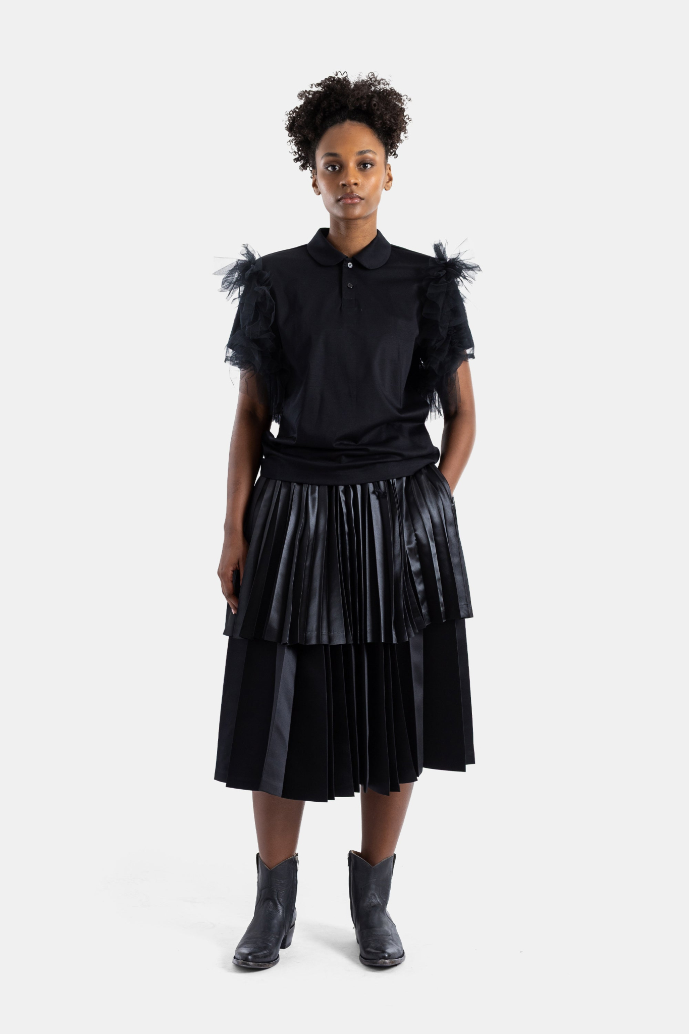 [NOIR KEI NINOMIYA] T-shirts Short Sleeve SS26 3Q-T016-051