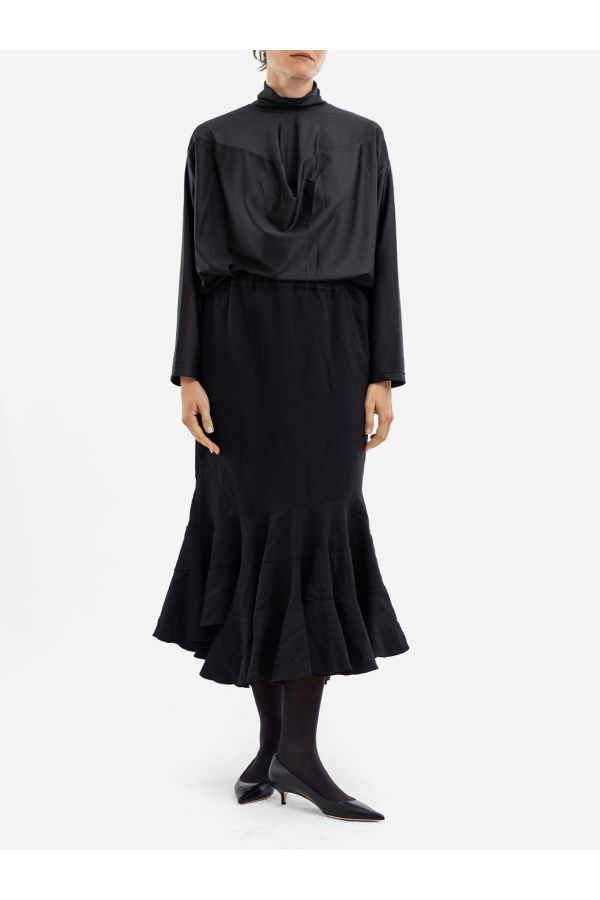 [Comme des Garcons] Long skirt FW25 RP-S011