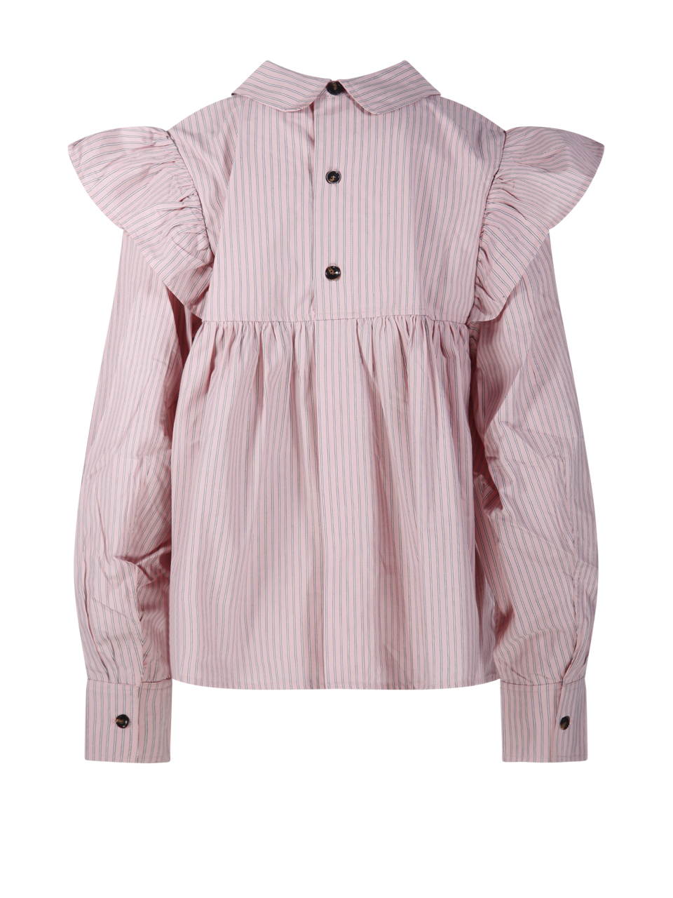 [GANNI] Shirts Long Sleeve SS26 A1040084