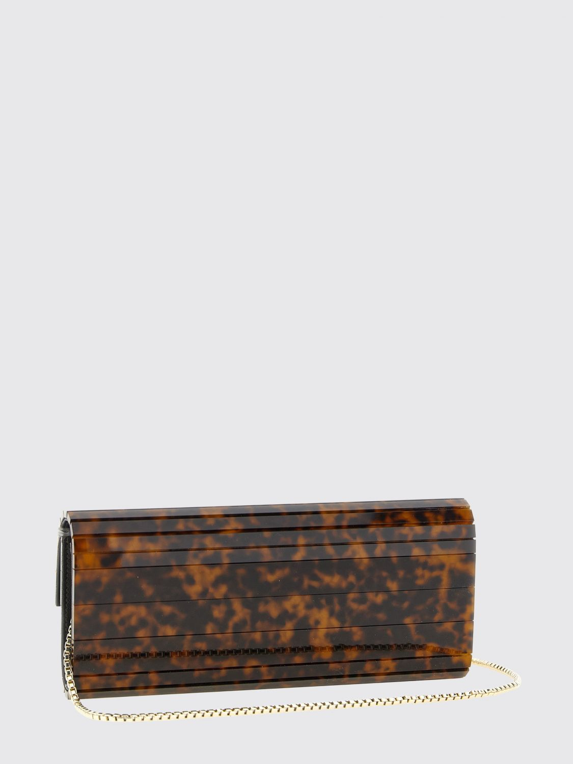 [Jimmy Choo] Clutch bag FW26 SWEETIEGNF TORTOISESHELL