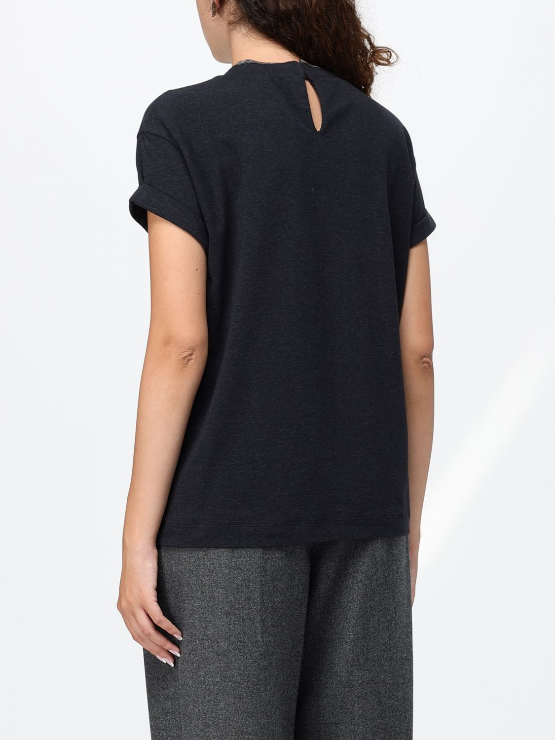[Brunello Cucinelli] T-shirts Short Sleeve FW26 M0T18BD200 C055