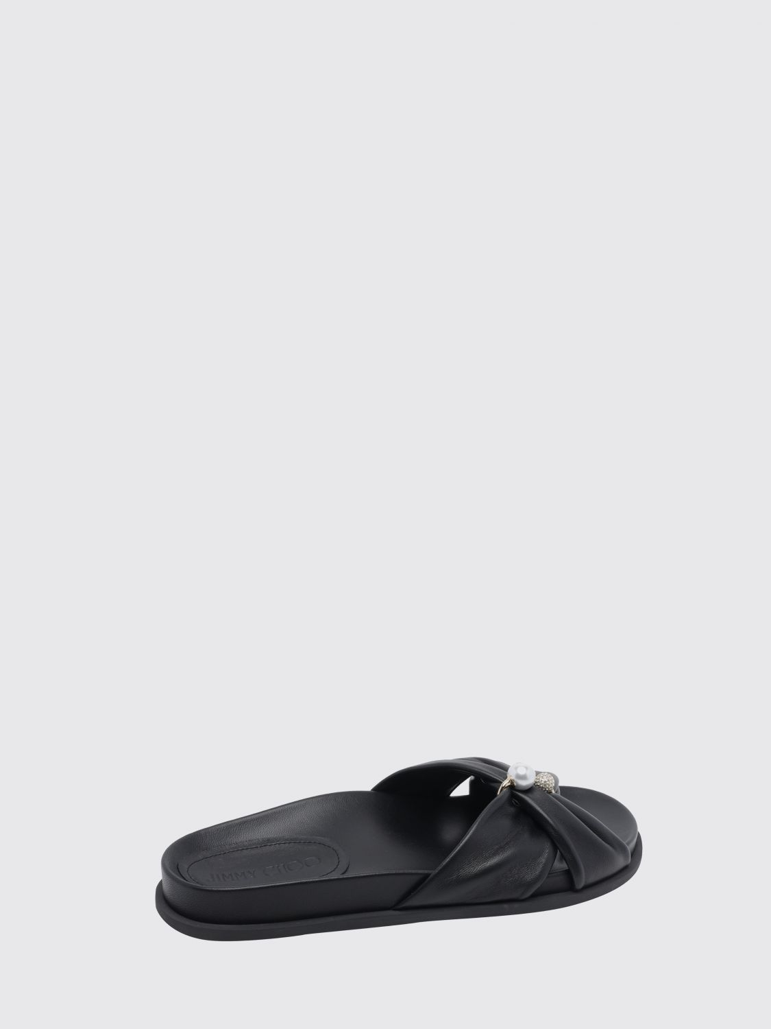 [Jimmy Choo] Sandals FW26 RAFIFLATGVR BLACK