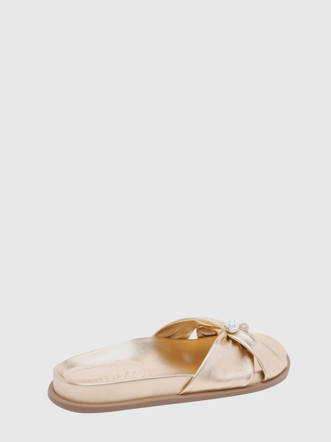 [Jimmy Choo] Sandals FW26 RAFIFLATMNA GOLD