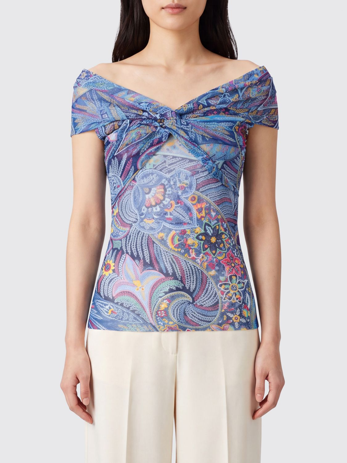 [Etro] Top SS26 WRJA019399IAS72 X0887