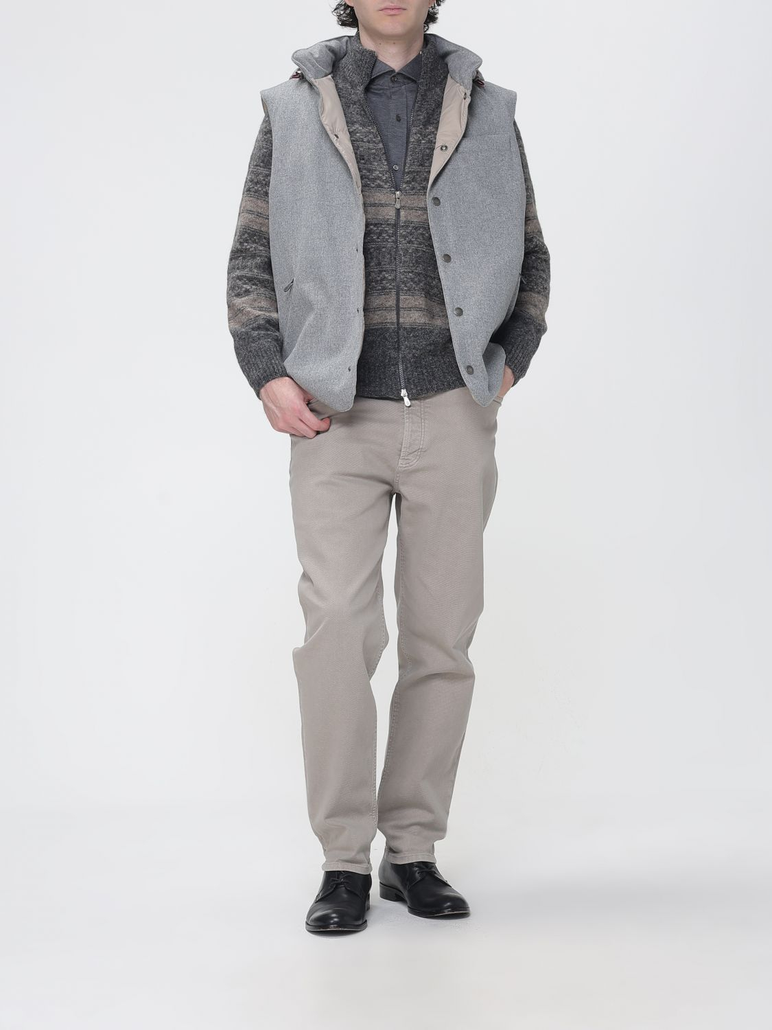 [Brunello Cucinelli] Shirts Long Sleeve FW26 MH8366686 C572