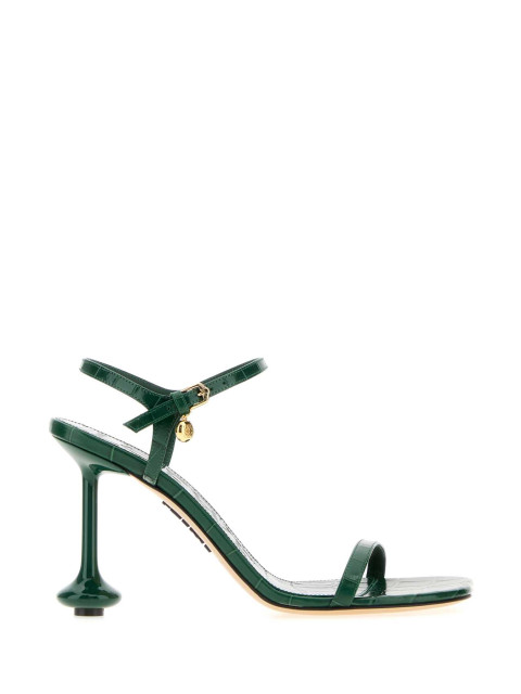[Loewe] Sandals FW26 LLST465X04 EMERALDGREEN
