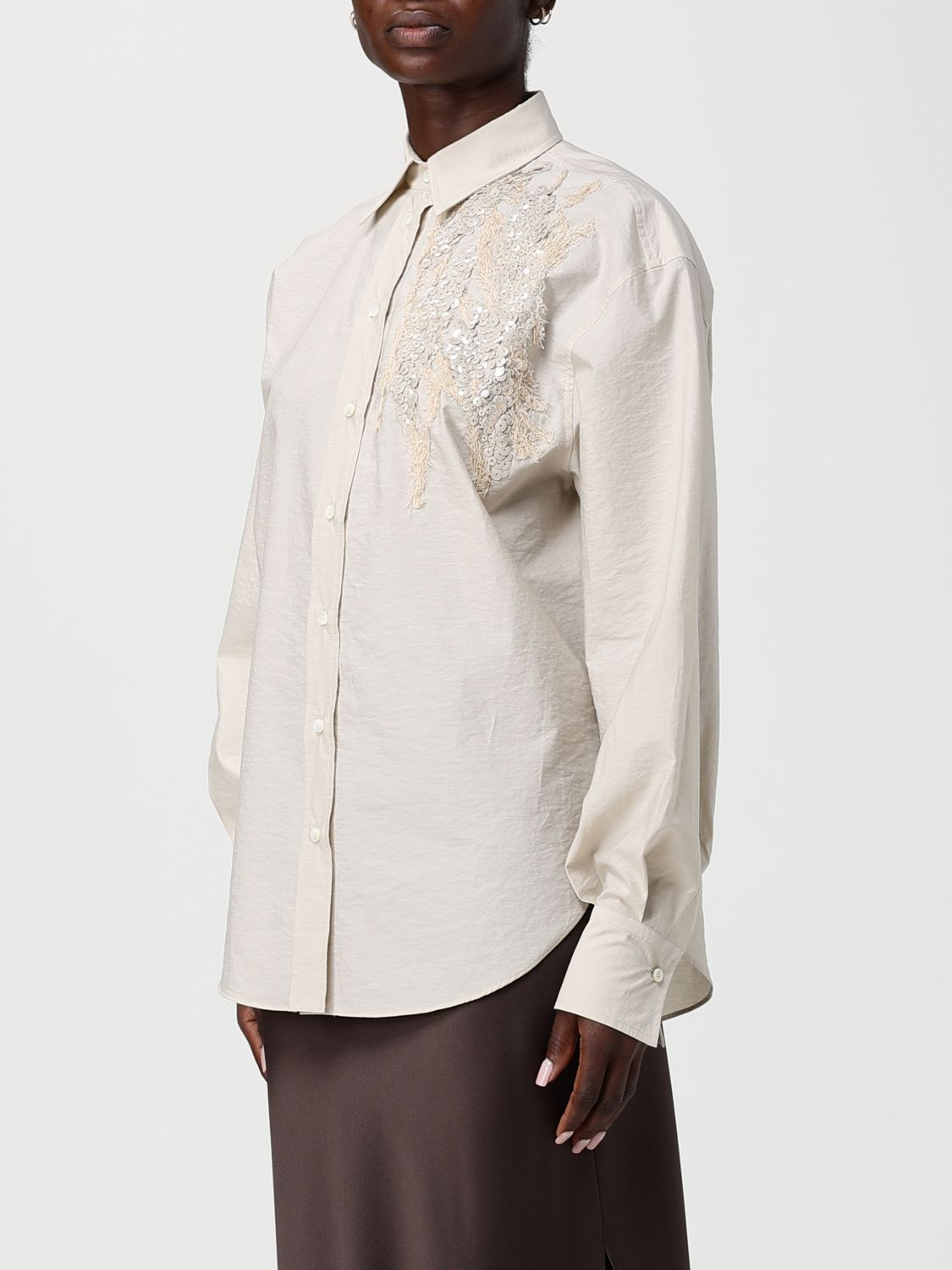 [Brunello Cucinelli] Shirts Long Sleeve SS26 M0F79RJ926 C9593