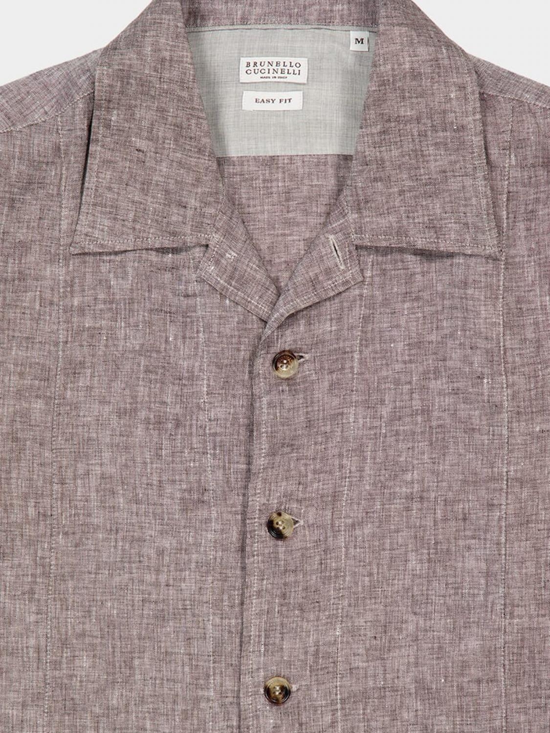 [Brunello Cucinelli] Shirts Long Sleeve SS26 MM6840618 C146