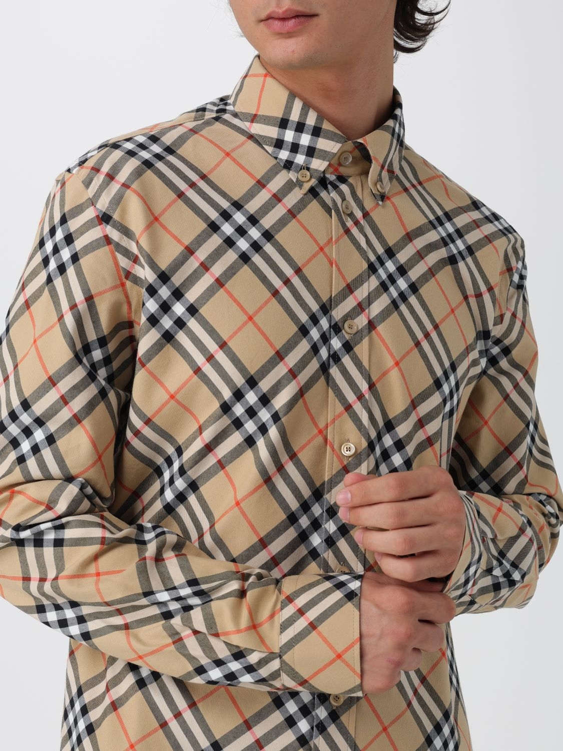 [Burberry] Shirts Long Sleeve FW25 8115497