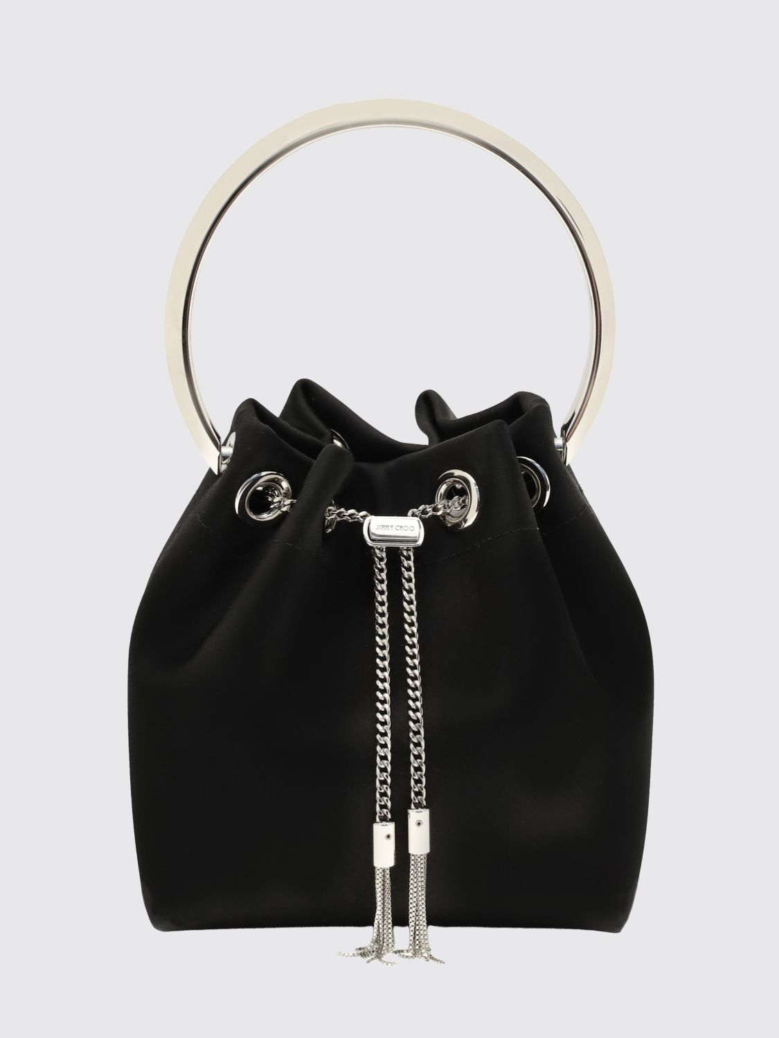 [Jimmy Choo] Tote bag SS26 J000181633 BLACKSILVE