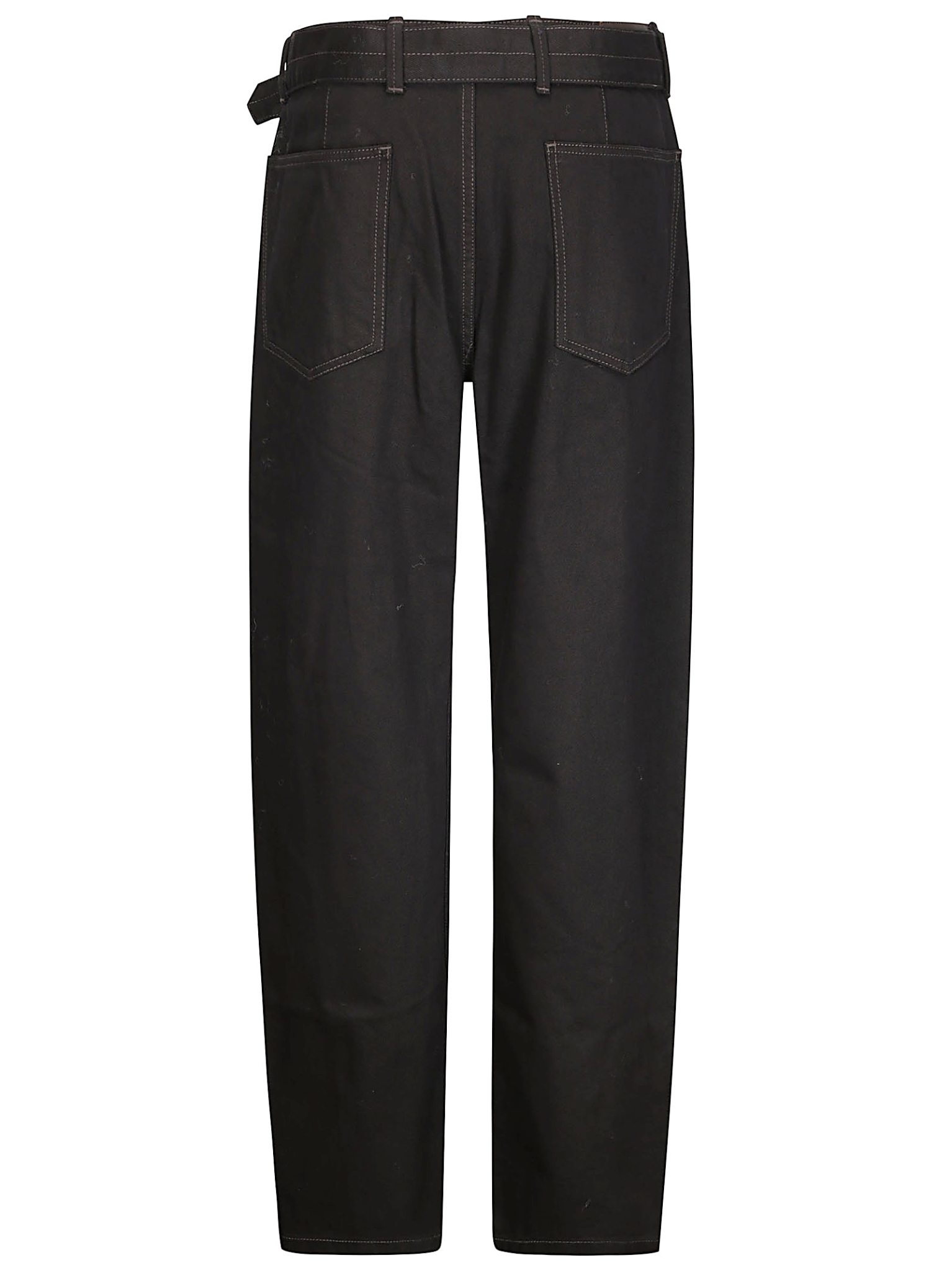 [LEMAIRE] Trousers CO PA326LD1055 BK999