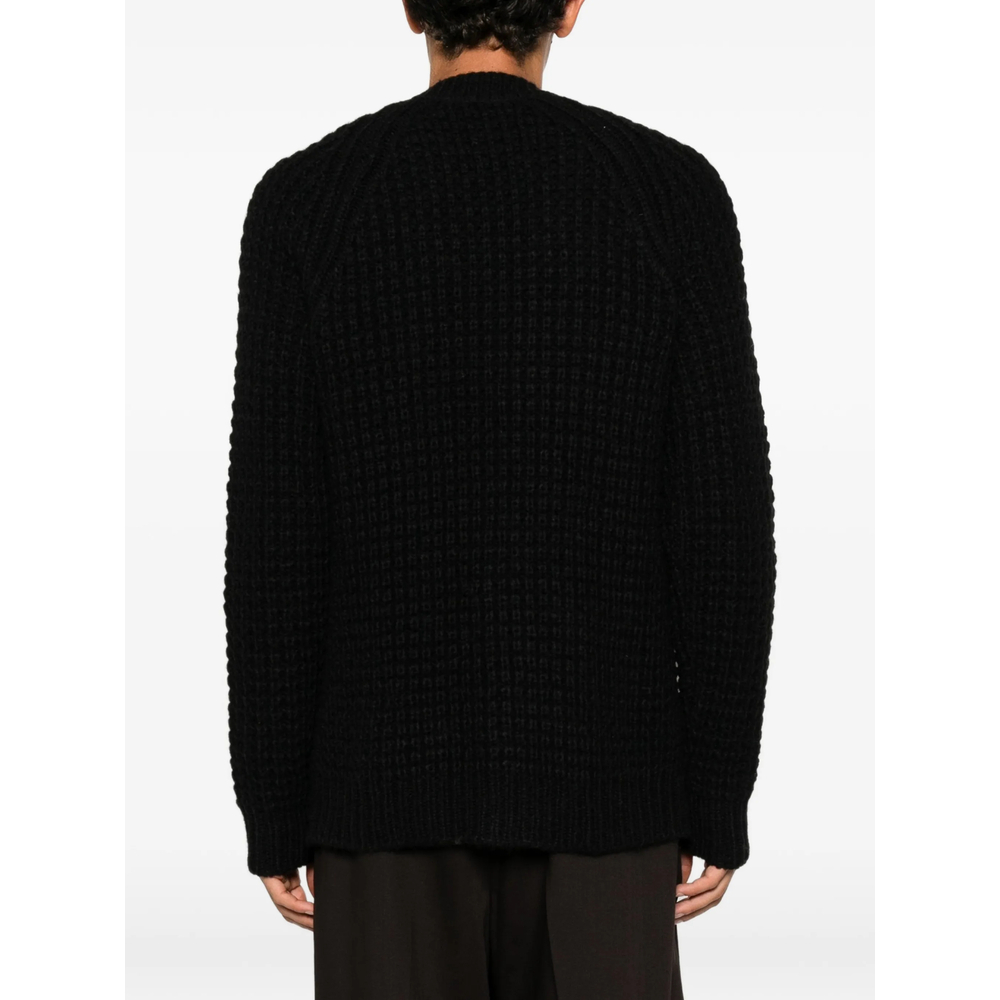 [ROBERTO COLLINA] Knitwear FW26 263MYB47010  NERO