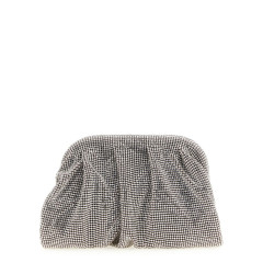[Benedetta Bruzziches] Clutch bag FW26 0011019CRYSTALONSILVER