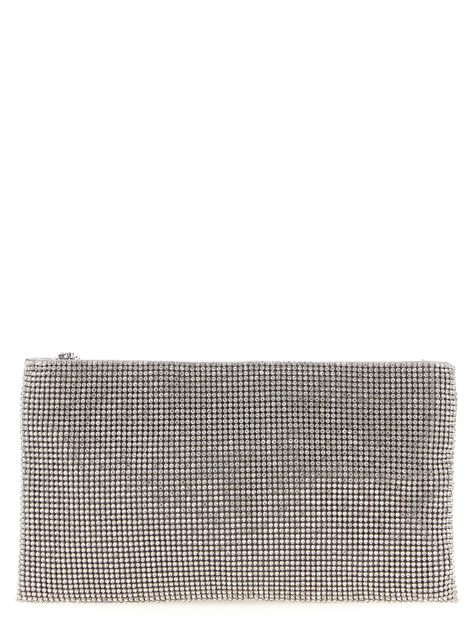 [Benedetta Bruzziches] Clutch bag FW26 0015019CRYSTALONSILVER