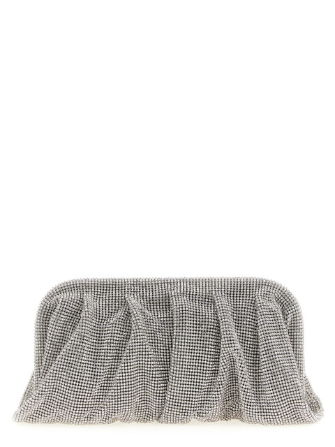 [Benedetta Bruzziches] Clutch bag FW26 0010019CRYSTALONSILVER