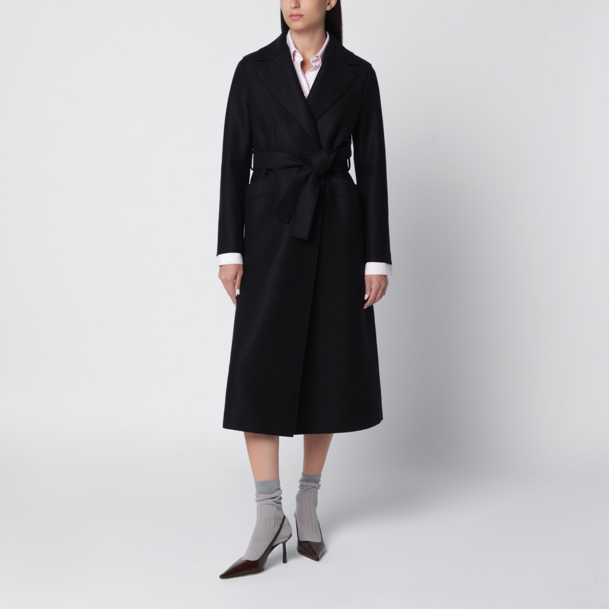 [Harris Wharf London] Coat FW26 AA1192MLK