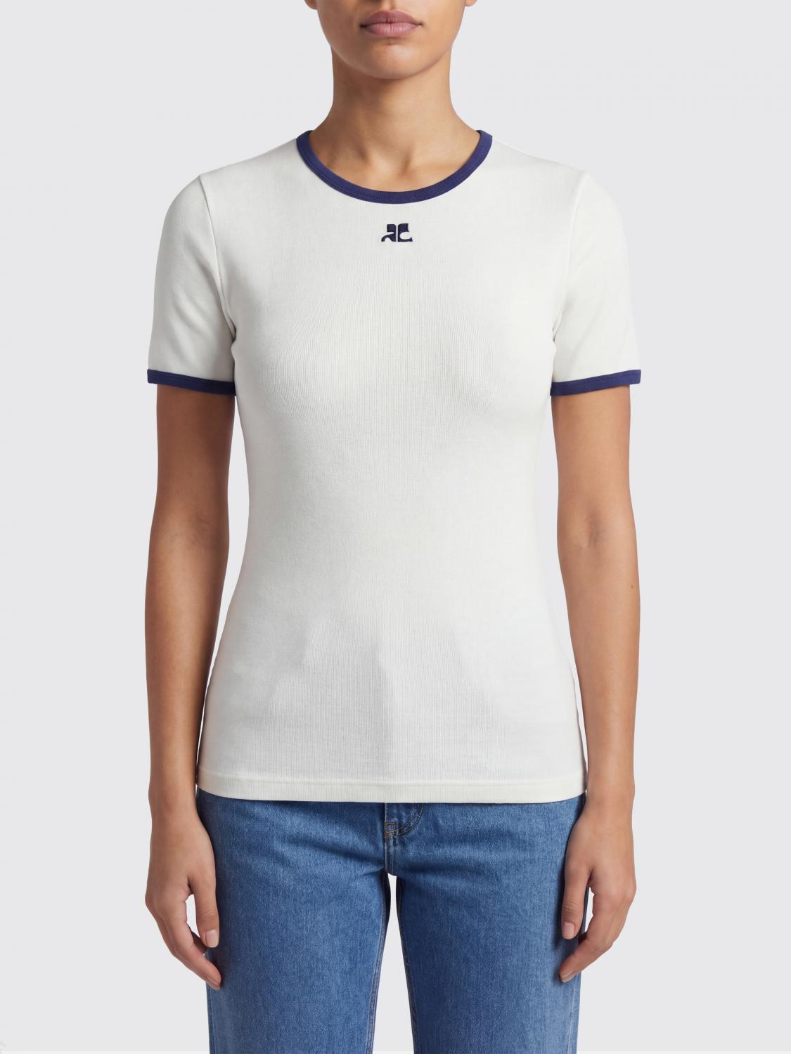 [Courreges] T-shirts SS26 125JTS017JS0203 B257