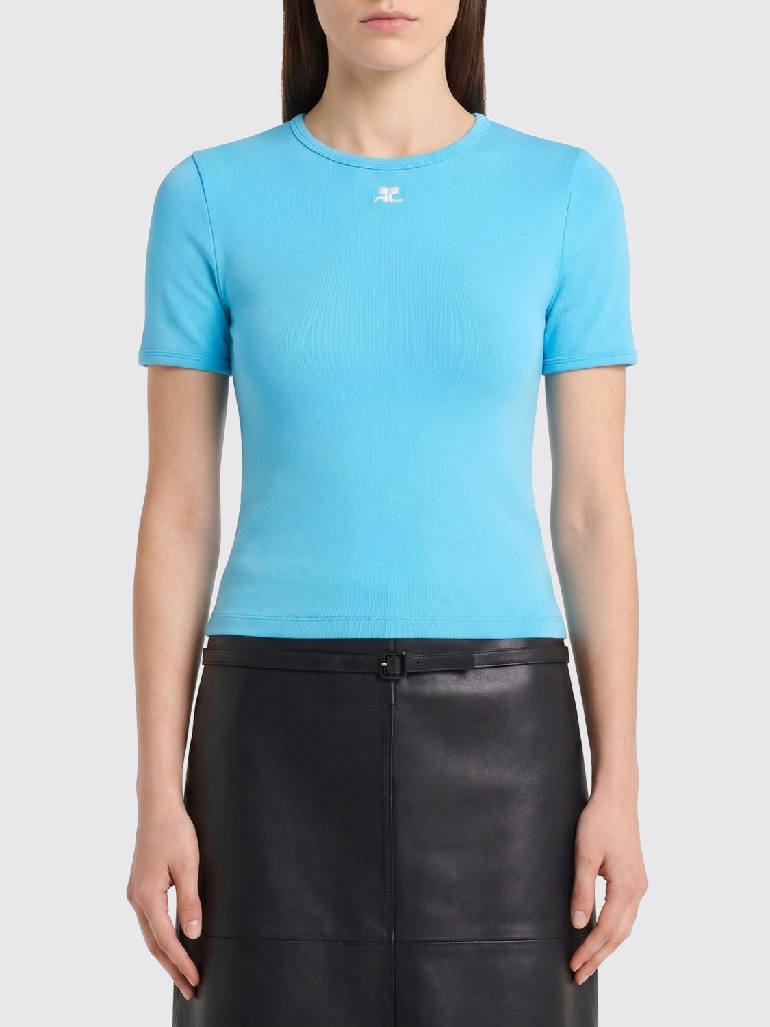 [Courreges] T-shirts SS26 125JTS017JS0203 7027
