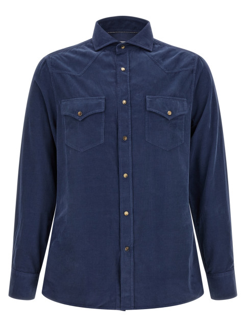 [Brunello Cucinelli] Shirts Long Sleeve FW26 ML6884008C7063