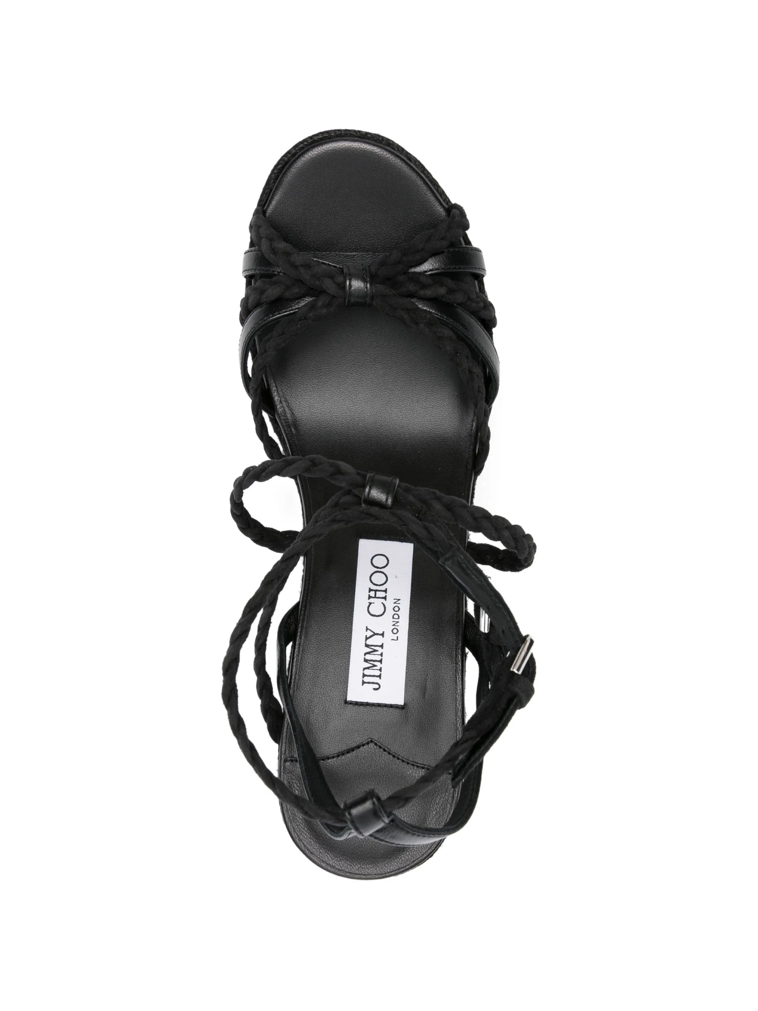 [Jimmy Choo] Espadrille SS26 NYRA100ZKNBLACKBLACK