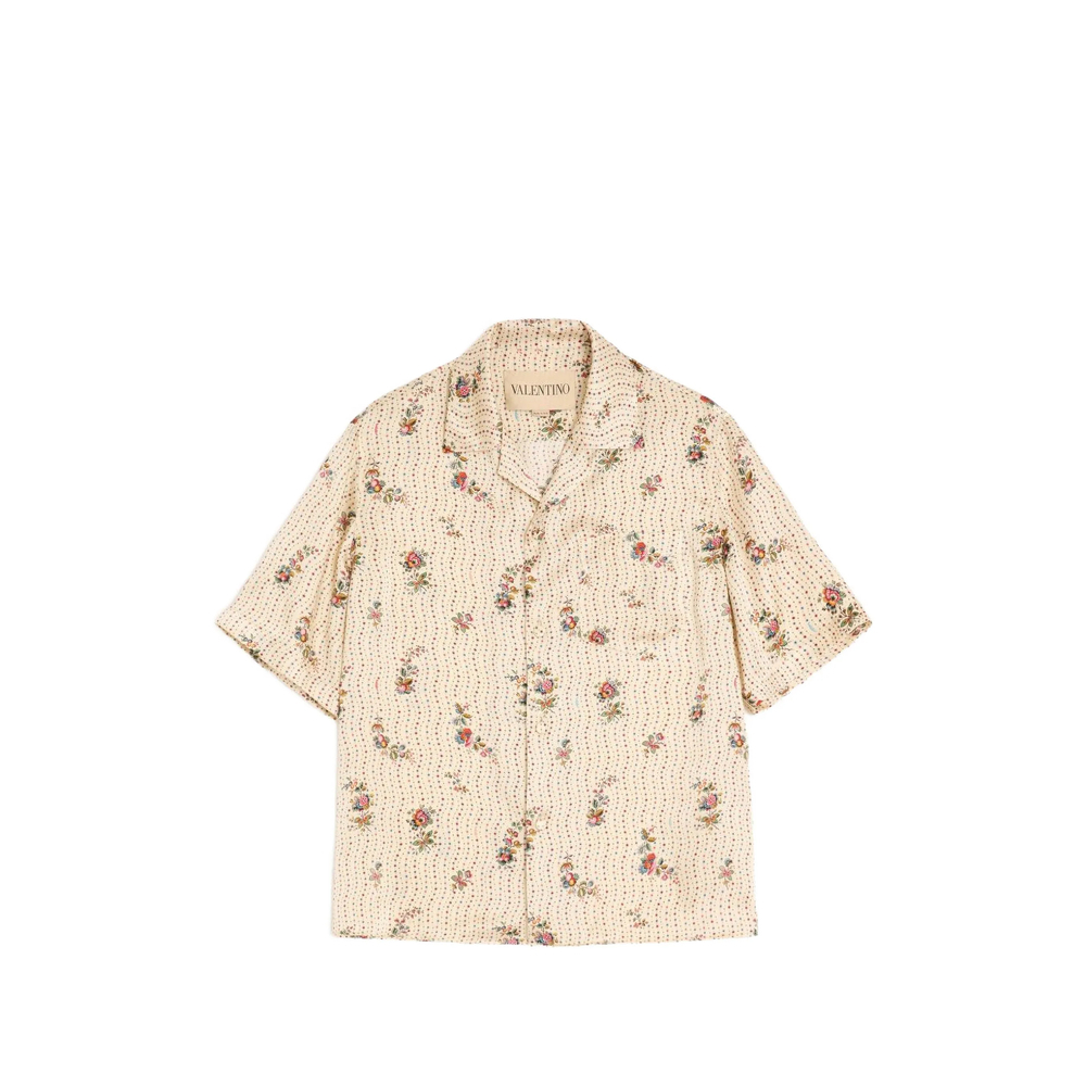[Valentino] Shirts Short Sleeve SS26 8V3AA111B9G  ZC9