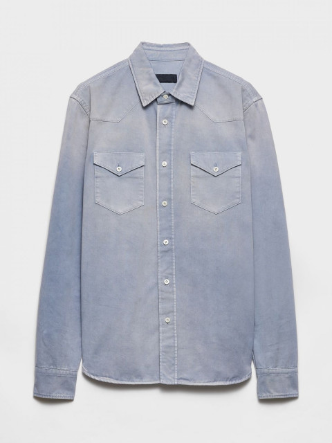 [Prada] Shirts FW26 GEC11518PF F0E1Y