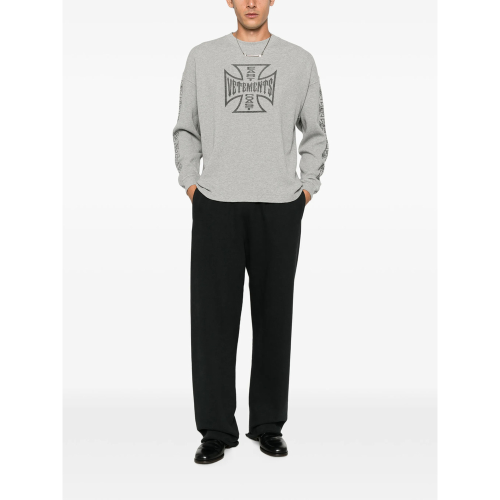 [Vetements] Sweatshirt FW26 MH27LS264G  GREY