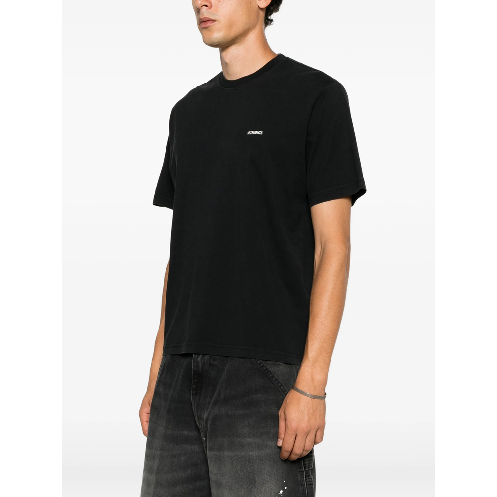 [Vetements] T-shirts Short Sleeve FW26 MH27TR161B  BLACK
