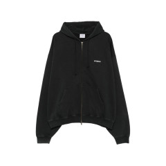 [Vetements] Hoodie FW26 MH27ZU141B  BKWHI
