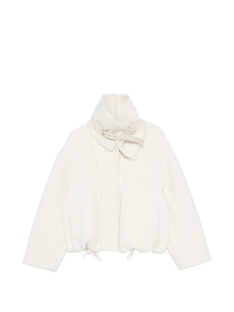 [SPORTMAX] Leather Jacket FW26 SPXFILTRO 269F 001