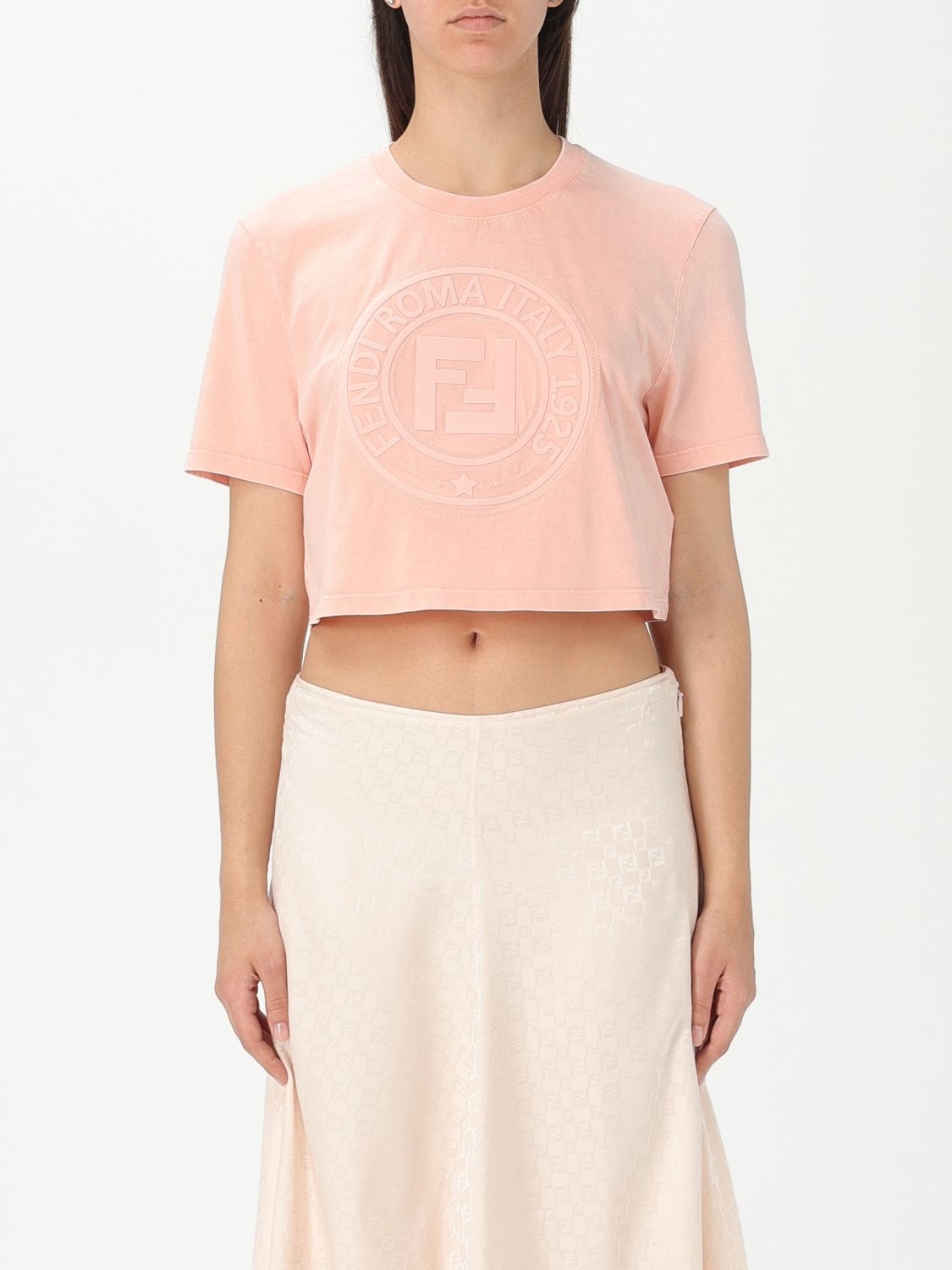 [Fendi] T-shirts Short Sleeve SS26 FS9715ASNI F1RX7