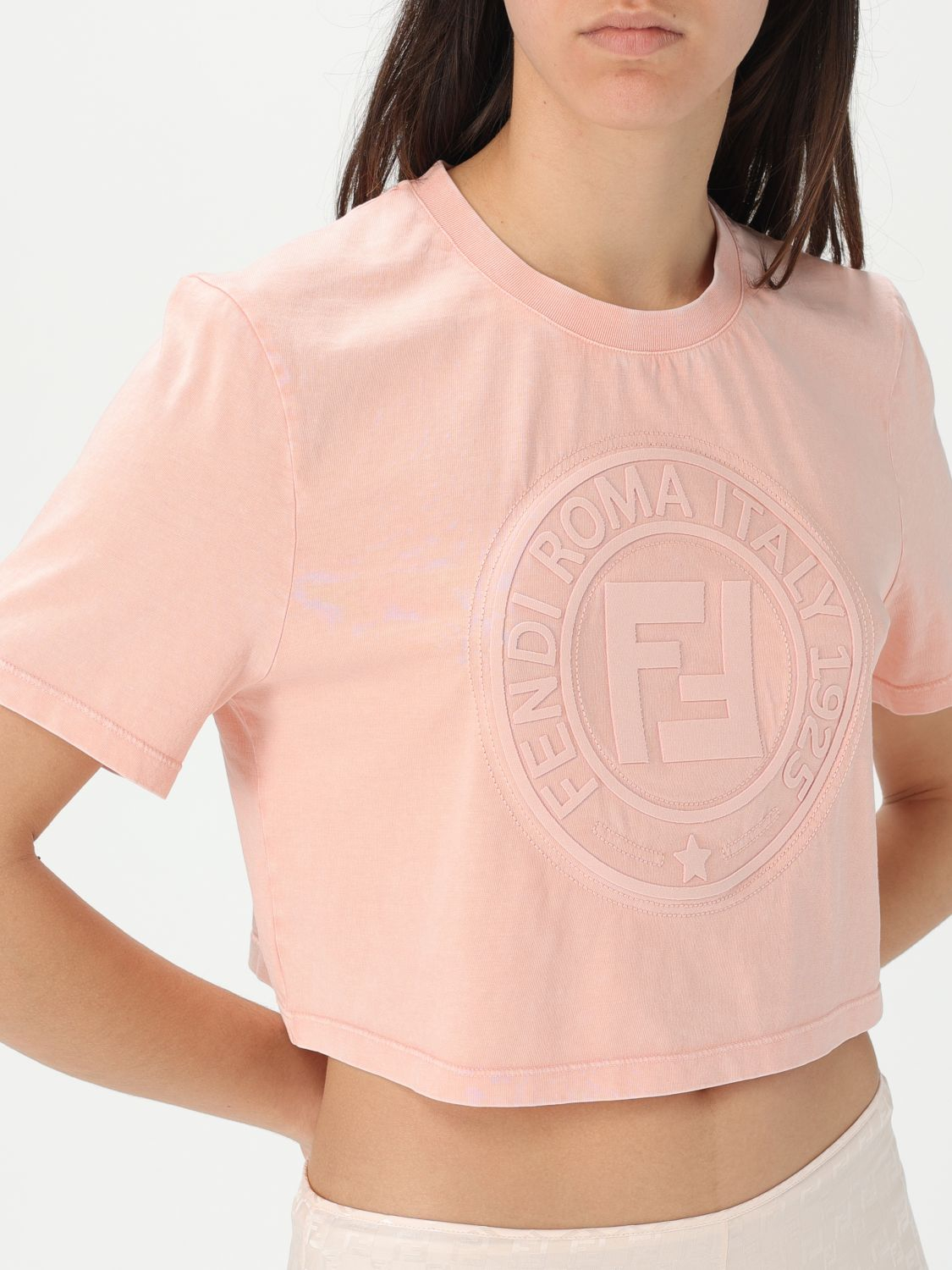 [Fendi] T-shirts Short Sleeve SS26 FS9715ASNI F1RX7