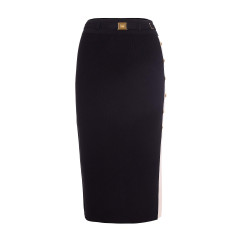 [ELISABETTA FRANCHI] Long skirt SS26 GK27S61E2685