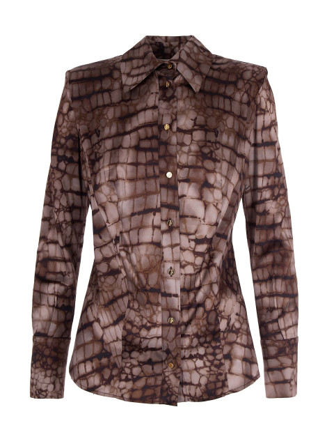 [ELISABETTA FRANCHI] Shirts Long Sleeve SS26 CA13161E2644