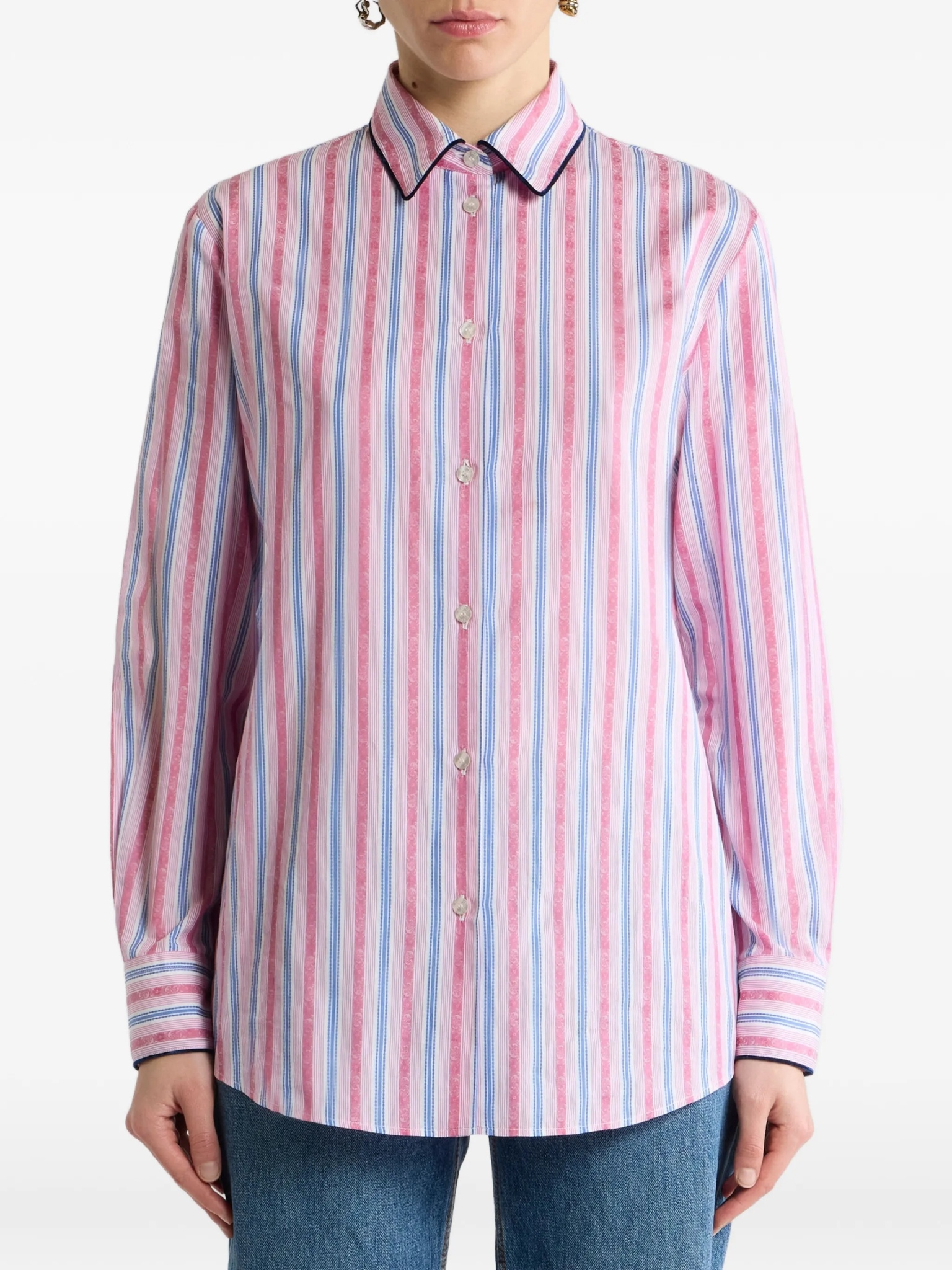 [Etro] Shirts Long Sleeve FW26 WRIA0013 99TJ51E