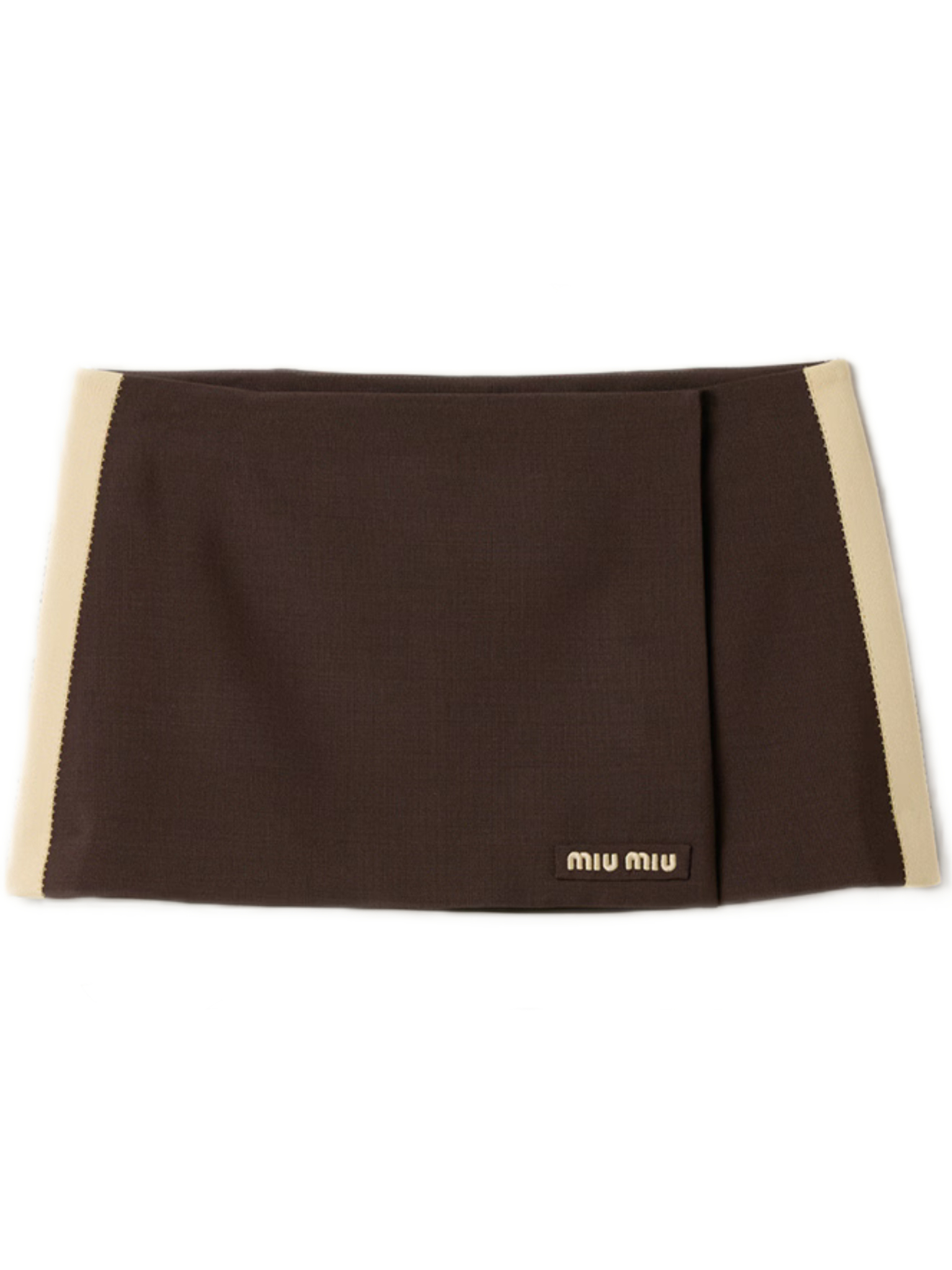 [Miu Miu] Mini skirt FW26 MG2724 12I1