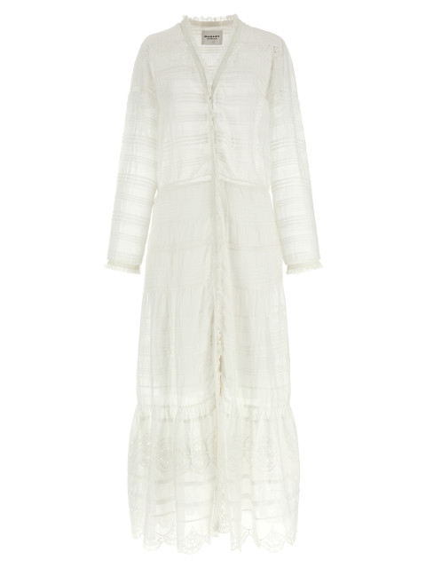 [Marant Etoile] Long sleeve dress SS26 RO0723FBD1J05E20WH