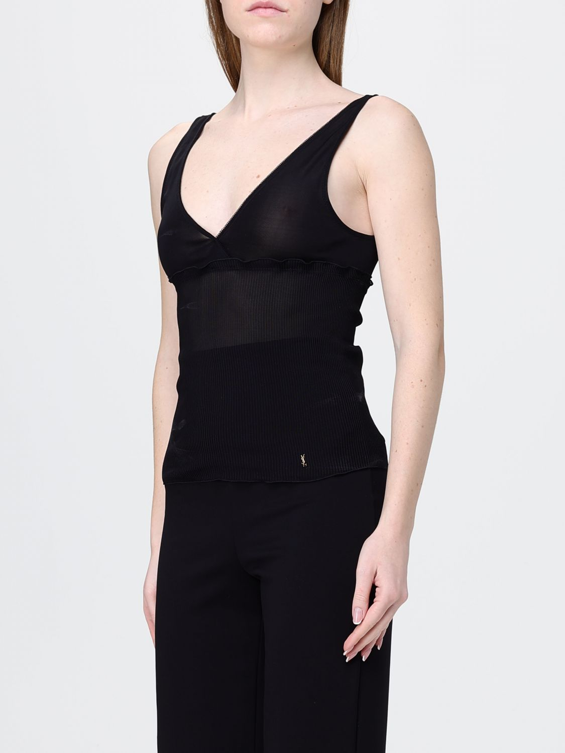 [Saint Laurent] Top SS26 867257Y37SM 1000