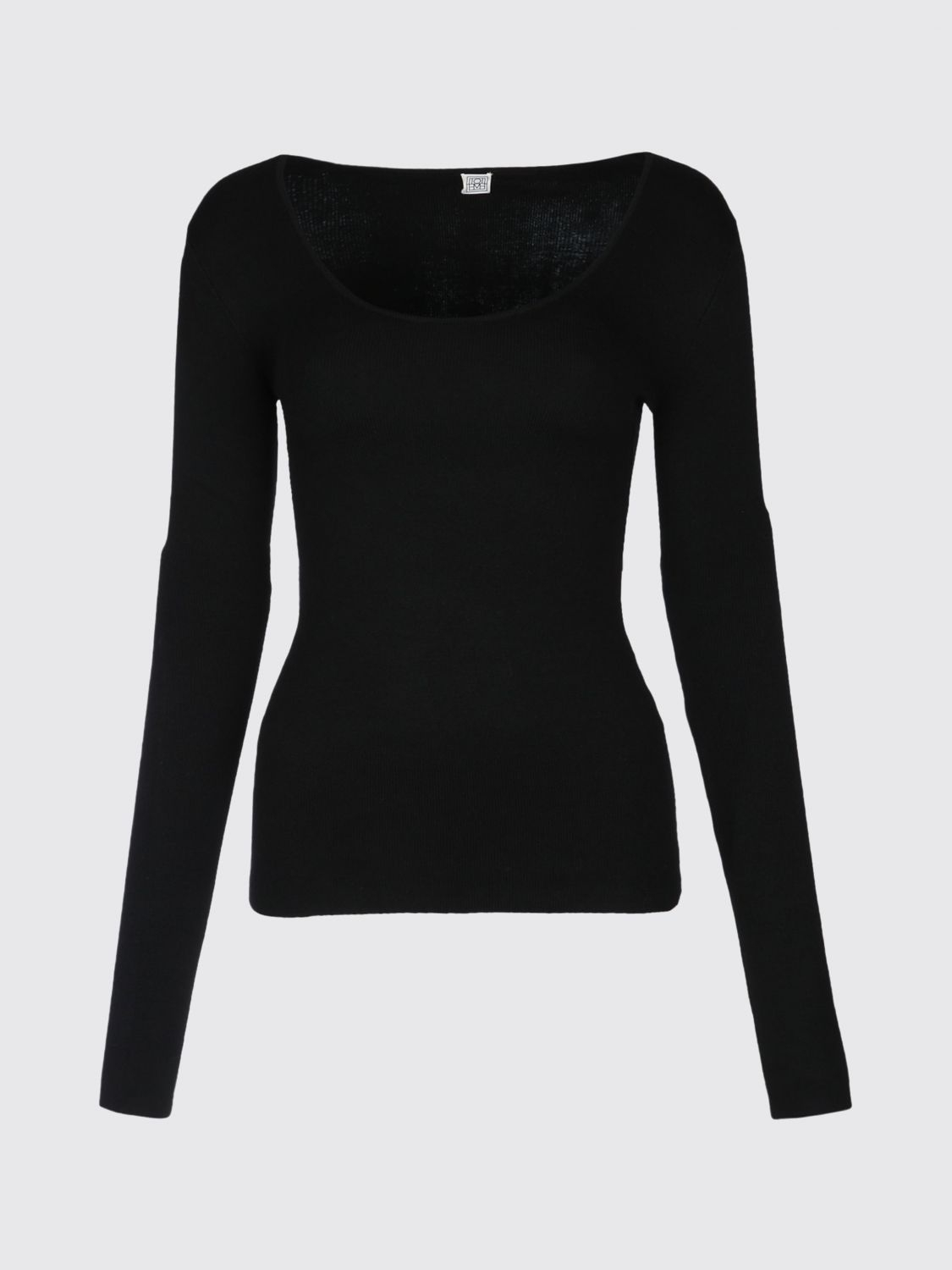 [TOTEME] Knitwear SS26 254WRT0571YA0128001 BLACK