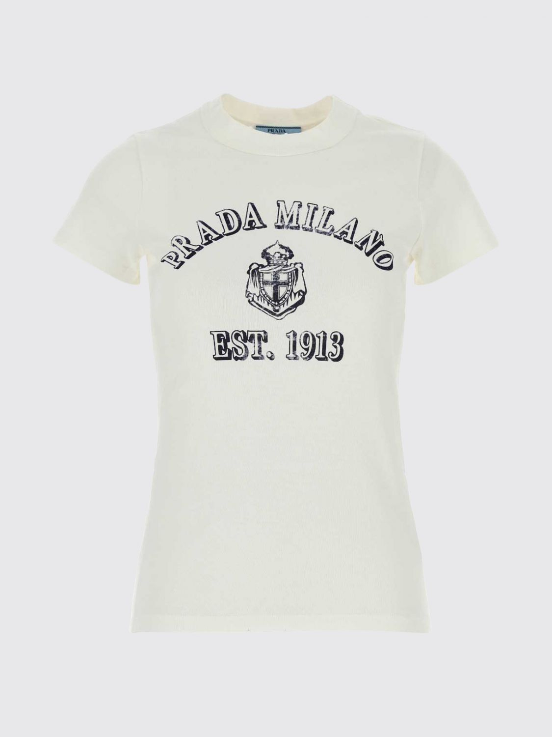 [Prada] T-shirts SS26 3557BSOOO16XQ F0009