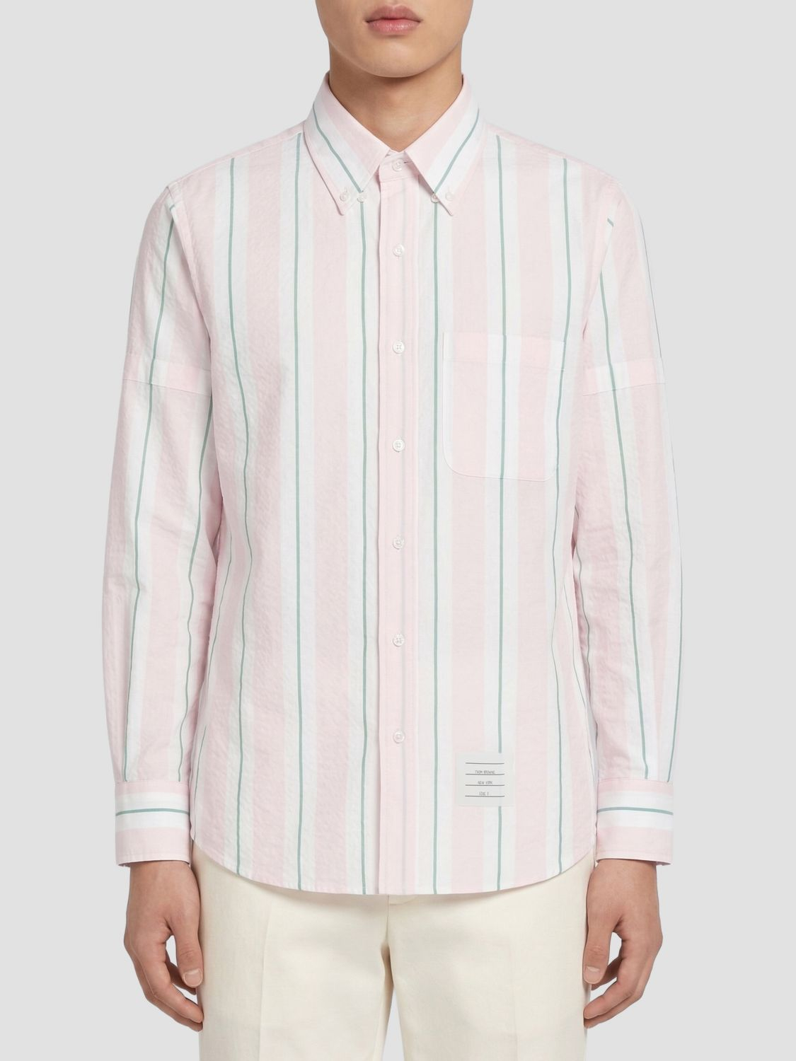 [Thom Browne] Shirts SS26 MWL437OF1159 680