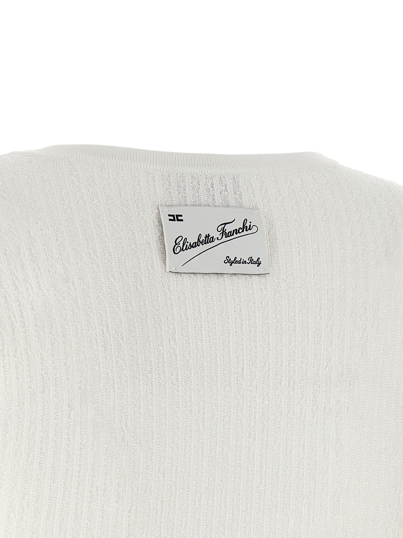 [ELISABETTA FRANCHI] Long sleeve dress FW26 AM12S66E2360