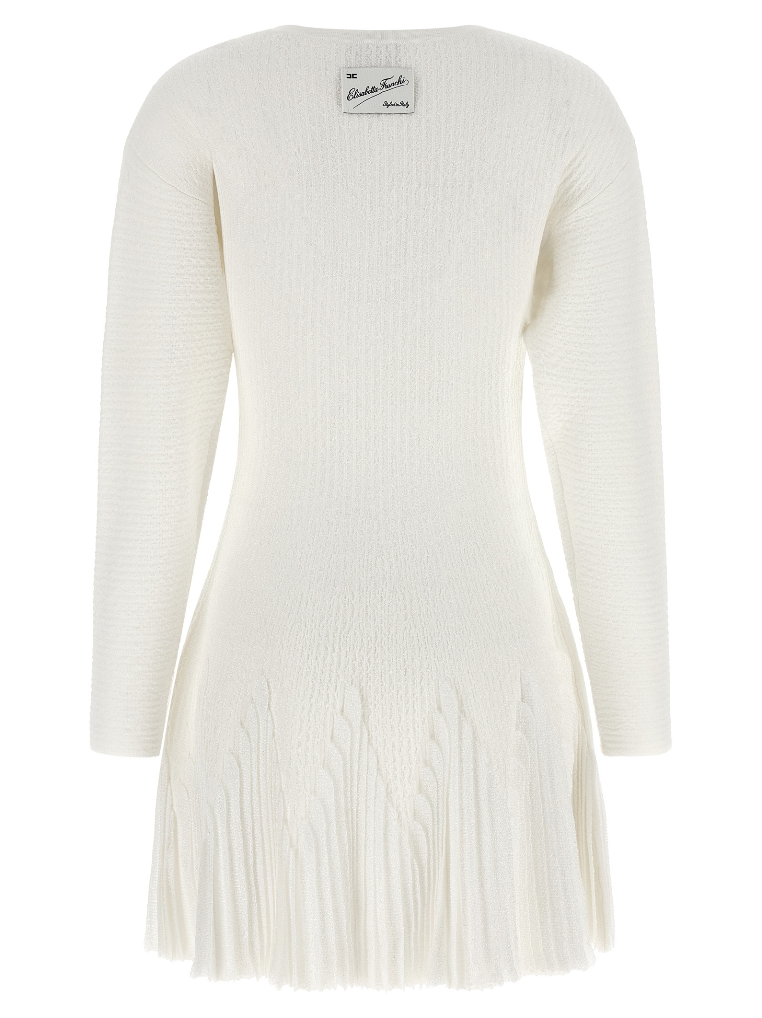 [ELISABETTA FRANCHI] Long sleeve dress FW26 AM12S66E2360