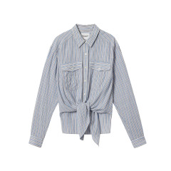 [Marant Etoile] Shirts Long Sleeve SS26 CH0131FFD1I04E30BU