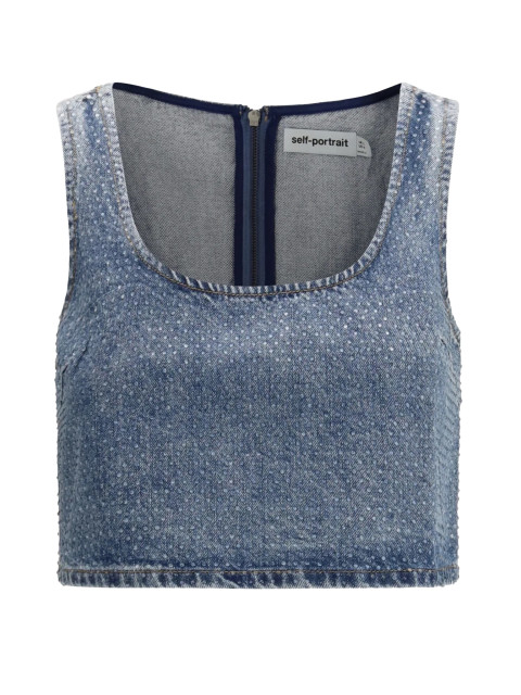 [Self-portrait] Tank top SS26 RS26826TBL